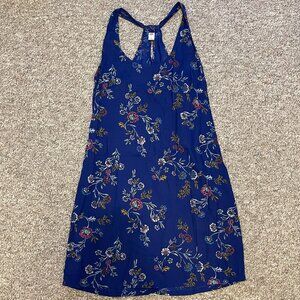 Blue Floral Dress